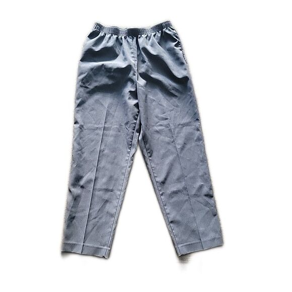 Alia Elastic Waist Pull On Pants ~ Sz 14P ~ Dark Gray ~ High Rise ~ 26" Inseam - Picture 1 of 6